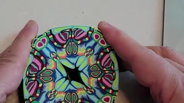 Polymer Clay Kaleidoscope Cane