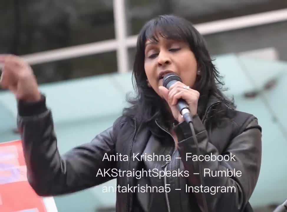 Anita Krishn CBC Whistleblower Ottawa Convoy Speech