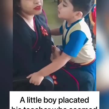 Viral Video: Little Boy Leaves Netizens In Awe With Adorable Apology To Angry Teacher #shorts news