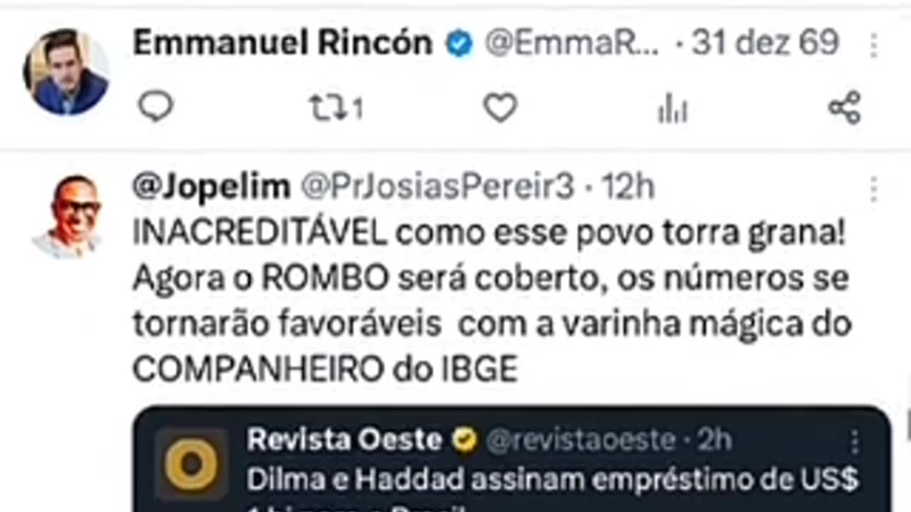 ATAQUES : Estou sobre ataque do twitter brasileiro , as datas são de 31 d Dezembro de 1969 a maior parte da time LINE está assim 👇