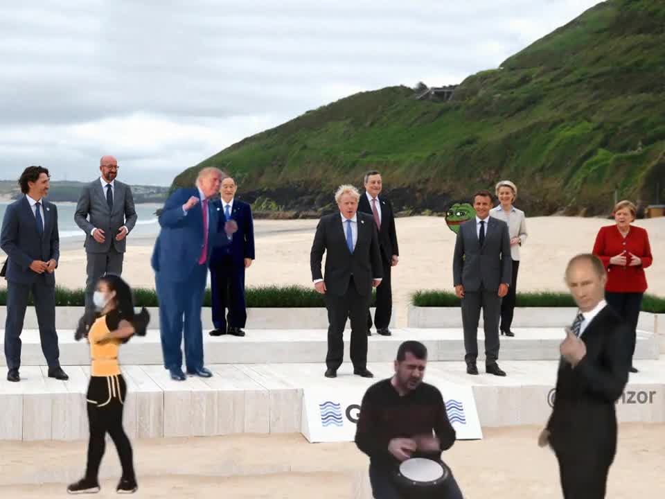 Biden Trump Dance G7 stoled by Jungleice ¯\_(ツ)_/¯