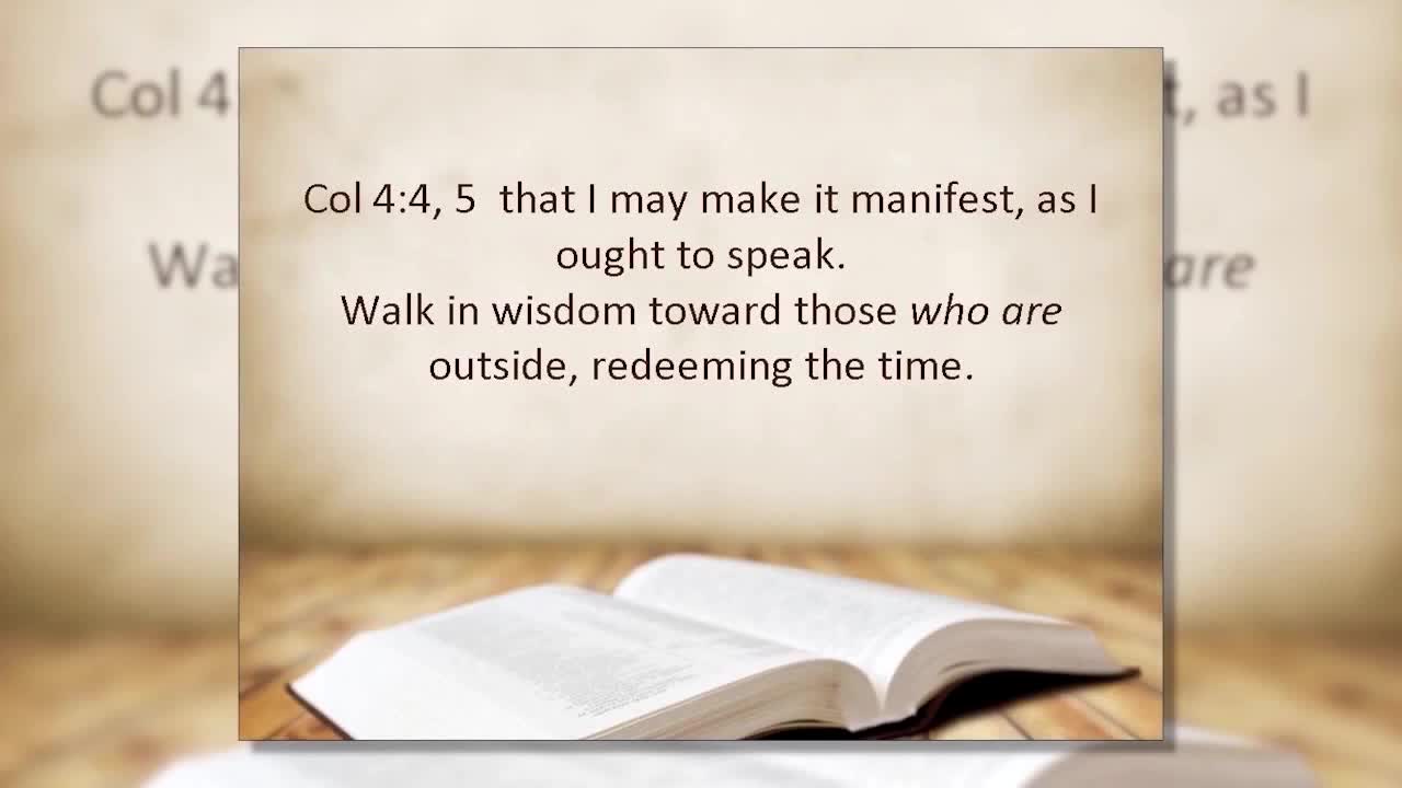 Book of Colossians: Apostolic Law 101 (Part 2 of 2)