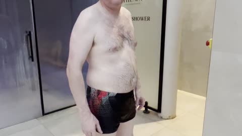 Sauna to cold plunge 🥶
