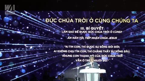 ĐỨC CHÚA TRỜI Ở CÙNG CHÚNG TA - Mục sư THÁI PHƯỚC TRƯỜNG