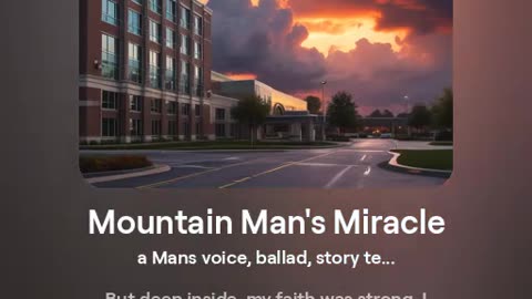 Mountain Man's Miracle - Song