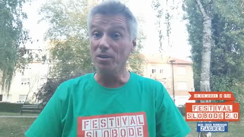 Velimir Ponoš: poziv na Festival Slobode 2.0 Zagreb 18.09.2021.