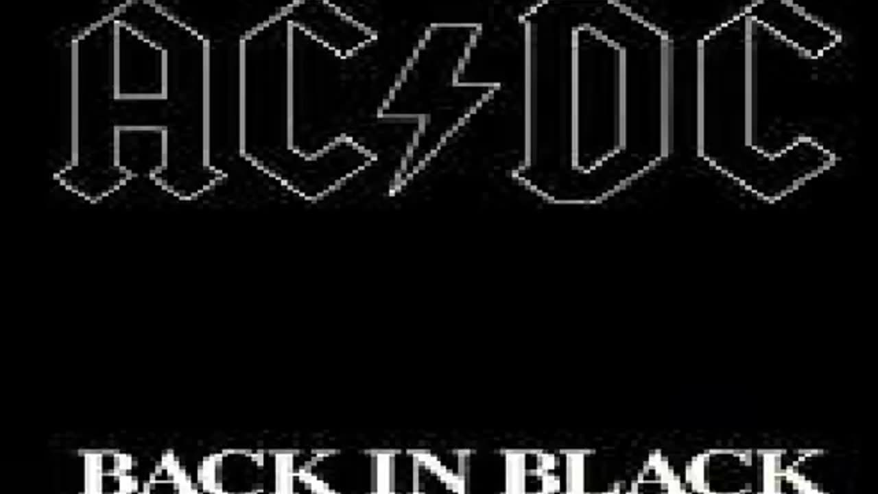 ACDC Back In Black With Lyrics