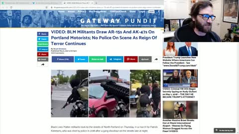 Antifa Removing Motorists From Their Cars at Gunpoint