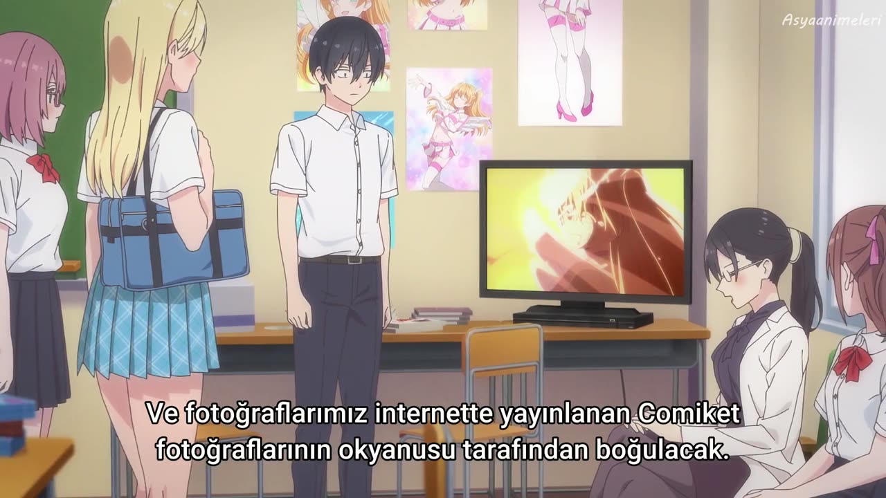 2.5-Jigen No Ririsa S01E18 Turkce Altyazili TT