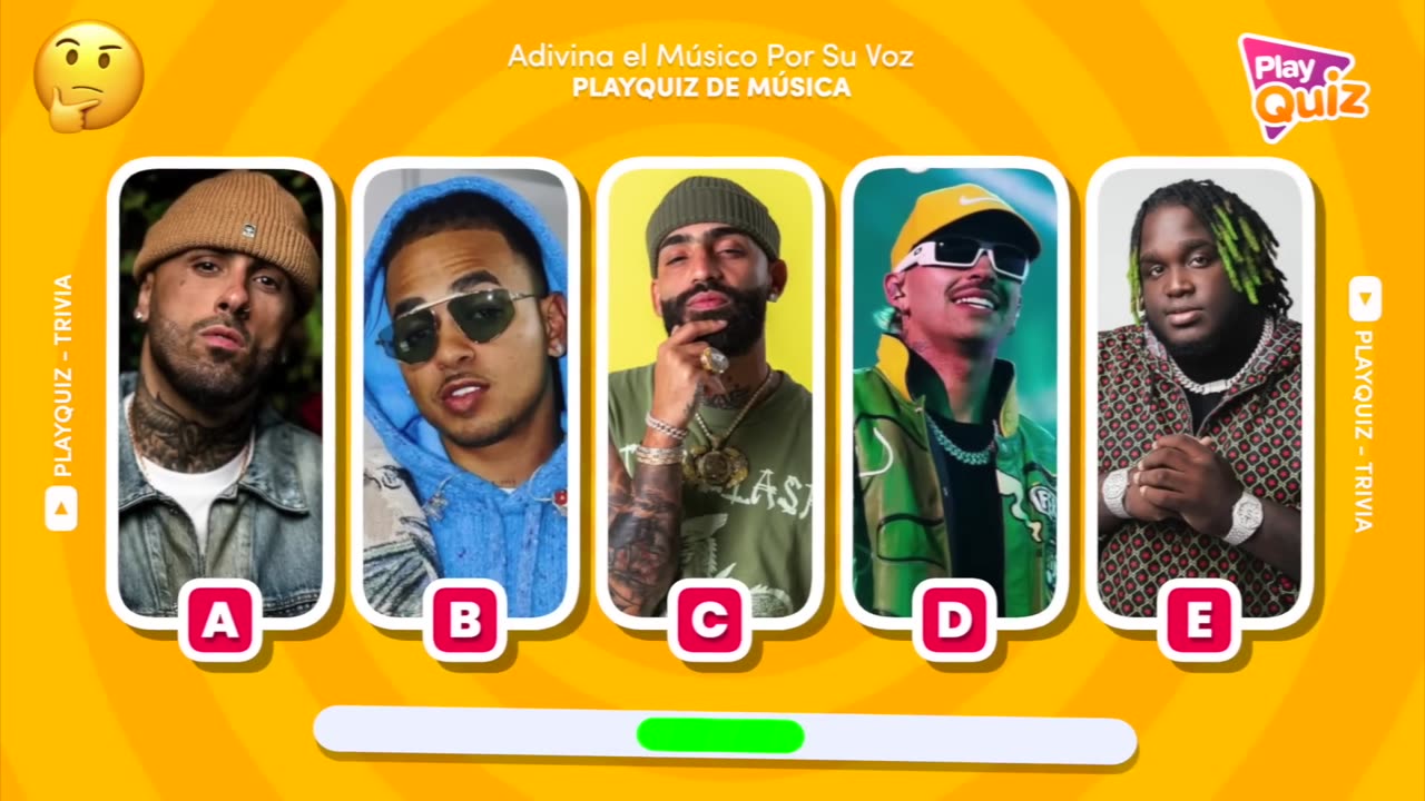 Adivina el Cantante por su Voz 🔊🗣️👨🏻‍🎤 | Play Quiz de Música