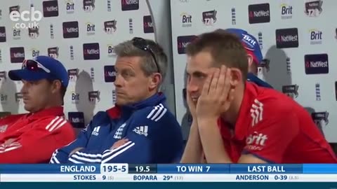 Dramatic Final Over In FULL | Thrilling T20 Goes To Final Ball | England v New Zealand 2013