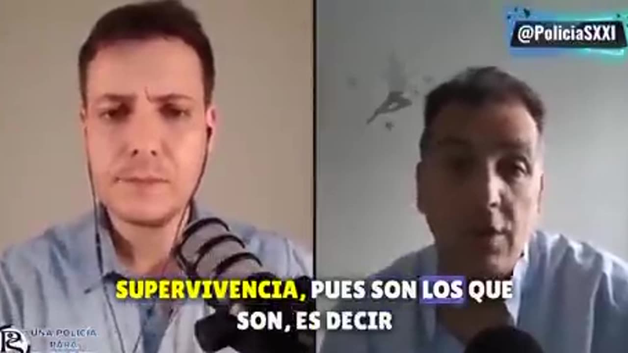 Las declaraciones sobre la libertad de expresión de este policía.