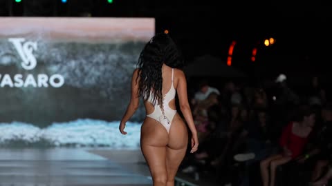 Camilla Chica in SLOW MOTION 4k - Miami Swim Week 'The Shows' - Vasaro Swimwear