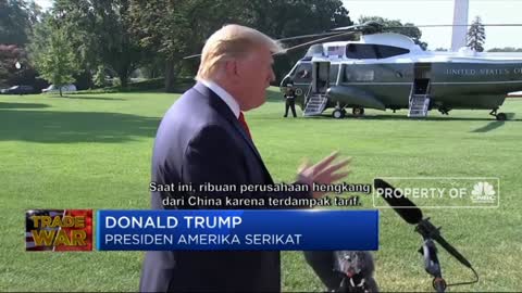 Trump: Ribuan Perusahaan Hengkang Dari China Karena Terdampak Perang Dagang