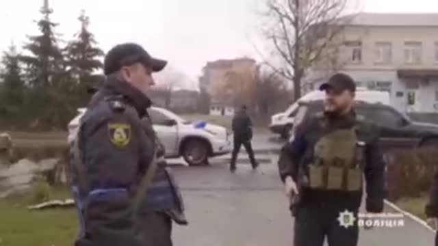 Šéf ukrajinské policie Klimenko v Buči