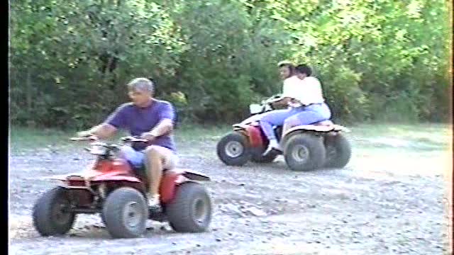 Tamie and Kari ATV