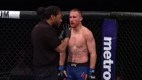 Justin Gaethje vs Dustin Poirier 1 Full UFC Fight