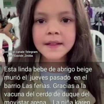 Colombia: muore una delle bambine che pubblicizzava il vaccino per il presidente Iván Duque.