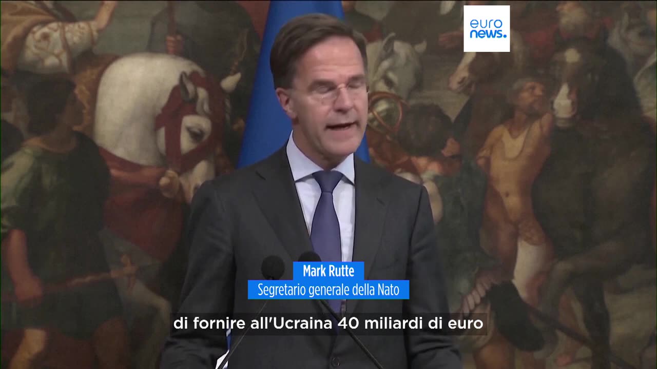 NOTIZIE DAL MONDO NATO,Mark Rutte in MERDALIA💩:"Bene i nuovi investimenti in armi".Il segretario generale della NATO Mark Rutte, dopo il vertice a Berlino con il cancelliere Olaf Scholz, ha incontrato a Roma Sergio Mattarella e Giorgia Meloni