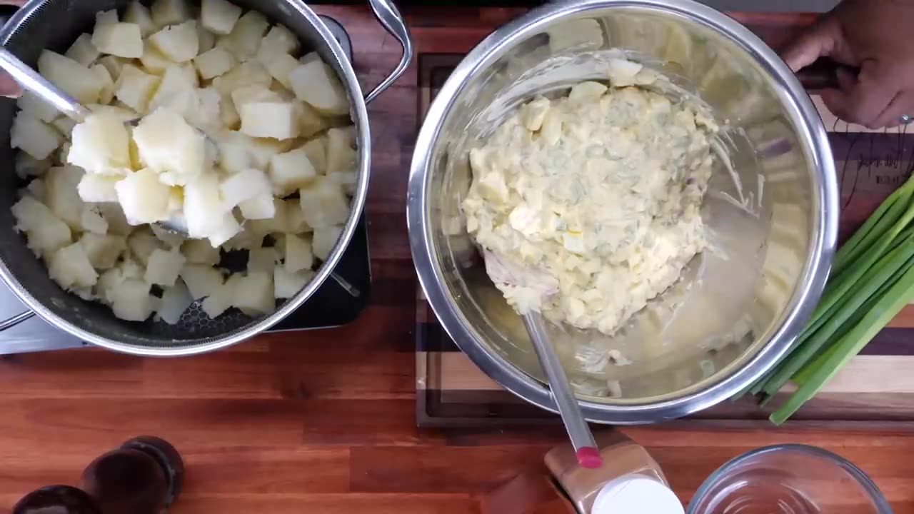 HOW TO MAKE POTATO SALAD RECIPE