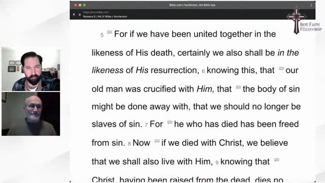 IFF Bible Study - Romans 6 (part 12)