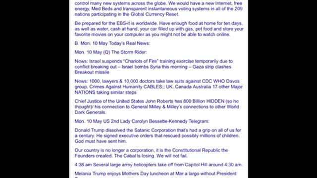 Continued SITUATION REPORT #2 5/11/21 -Repost
