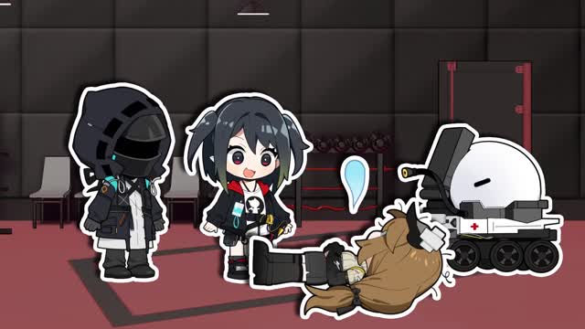 Arknights - Closure's Secret Files 15: Let's Work Out in the Training Room!