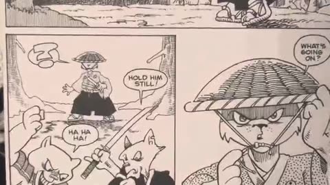 Quick look at Usagi Yojimbo book 2