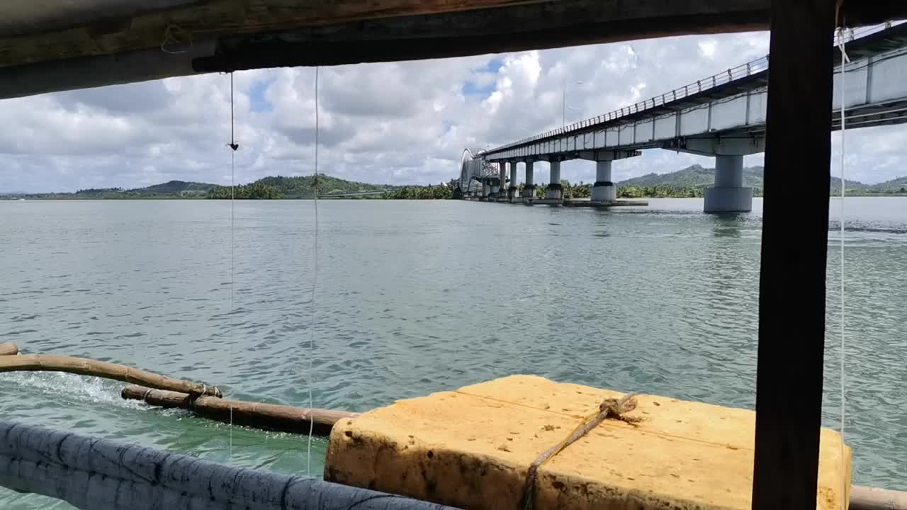 Amazing Experience To Get Pass Through A Bridge With A Boat!