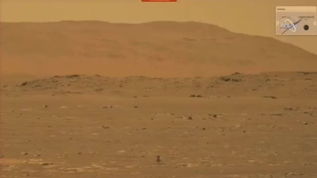 Genius helicopter flight from the surface of MarsGenius helicopter flight from the surface of Mars