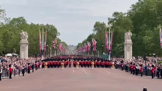 King Charles III rides on horseback for 'Trooping the Colour' birthday parade