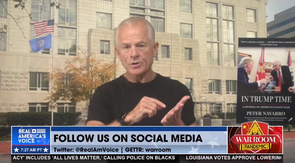 Peter Navarro Describes the Great Betrayal Against Trump by Mike Pence on Jan. 6