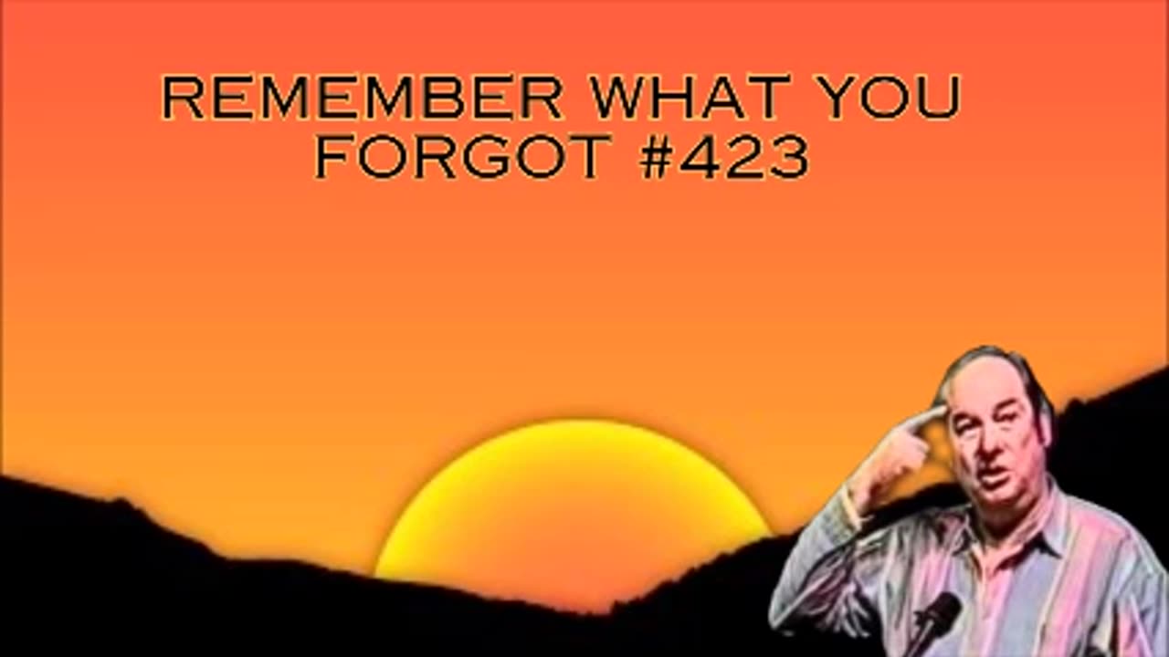 Remember What You Forgot #423 - Bill Cooper