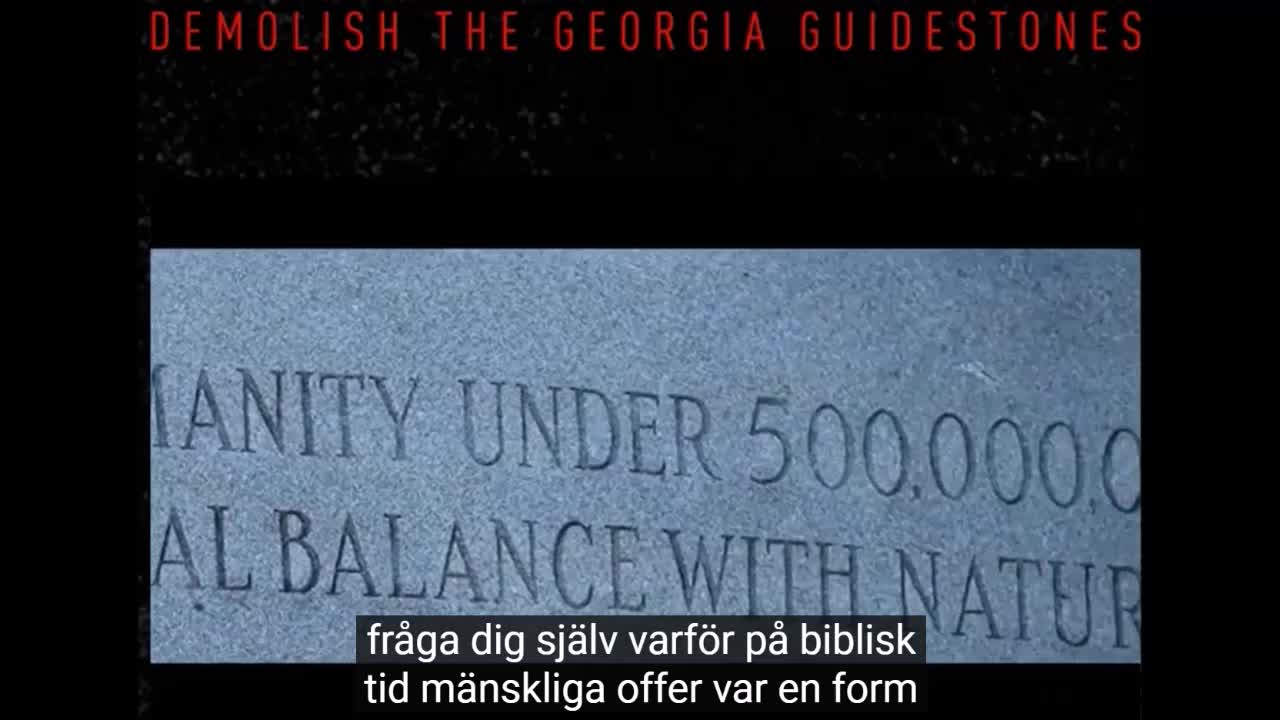 # 463 - Destruktionen av Georgia Guidestones