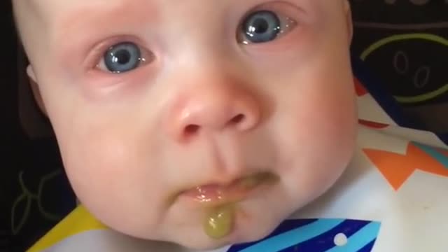 baby moved to tears for mommy's worship song