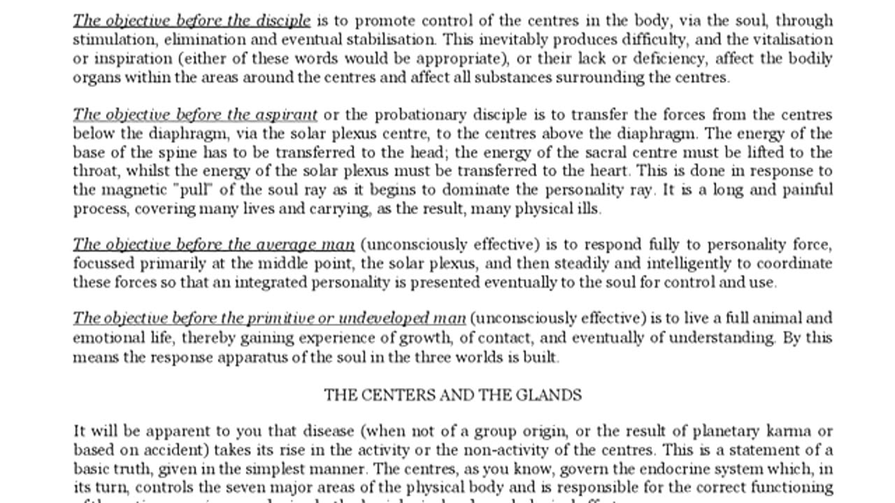 gods Esoteric Healing - Part 7