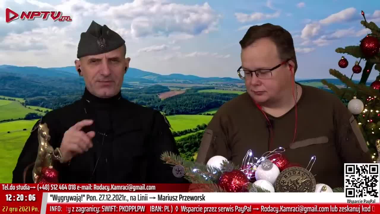 WYGRALI! Pon. 27.12.2021 NPTV.PL Aleksander Jabłonowski, Marcin Osadowski