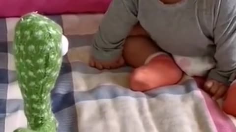 Baby funny movement