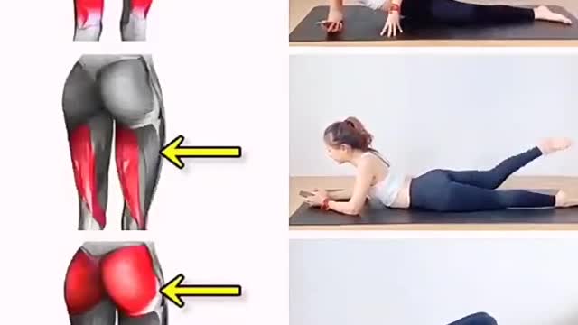 Legs and Hip exercises at home