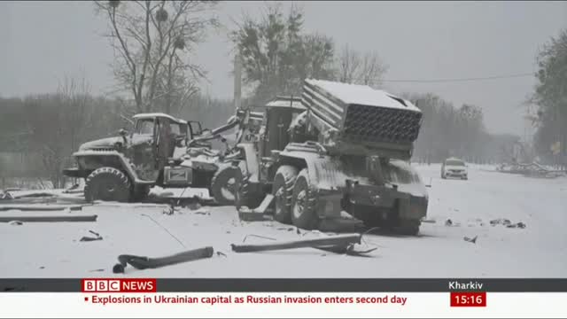 Huge explosion seen in sky over Ukraine's capital Kyiv