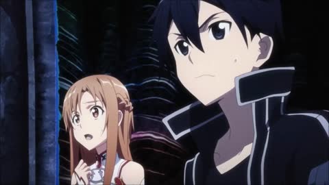 SAO Abridged Kirito vs Gleam Eyes