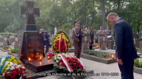 Duda a honoré la mémoire des soldats de la République populaire ukrainienne qui, avec les soldats d