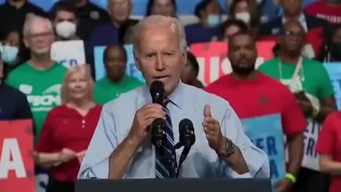 Biden says if Democrats control Congress after the midterms, We'll ban assault weapons!