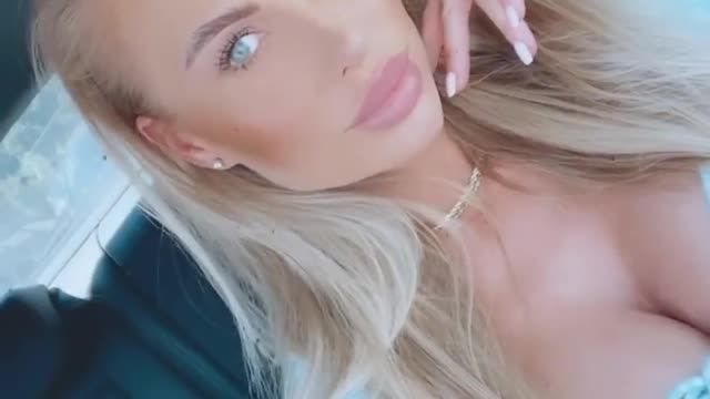 Charming model beauty