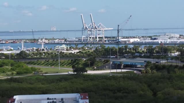 NASA Flight Assembly Building and Drone Landing 8-20-2022