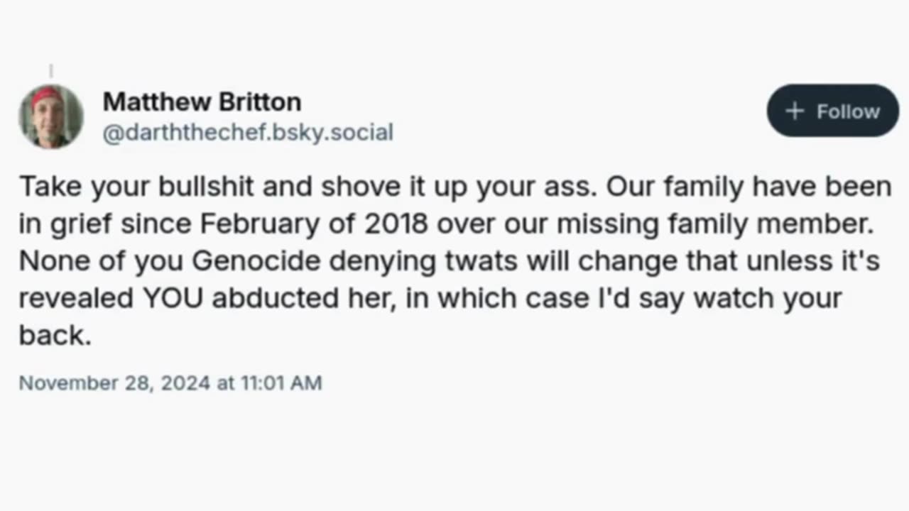 #MMIW #NarcissisticGaslighting #bradylandfill #heartlessheathermustgo