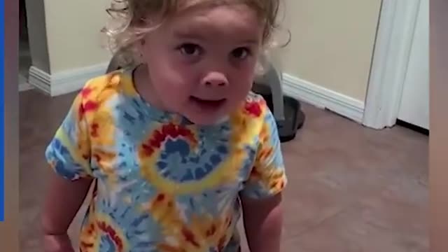 3 years old baby shouting at mom