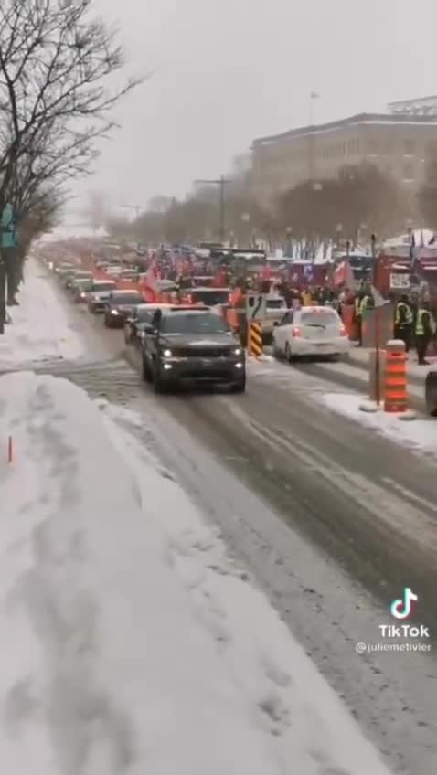 I canadesi tornano a protestare contro Trudeau.