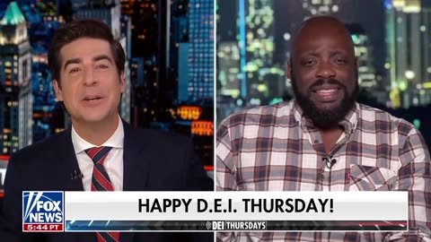 Tommy Sotomayor With Jesse Watters On Fox News! D.E.I. Thursdays 1-25-24 Hilarious