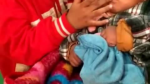 Most beautiful cute baby enjoy party video.